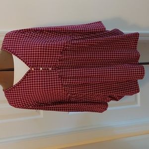 3/4 sleeve baby doll style blouse